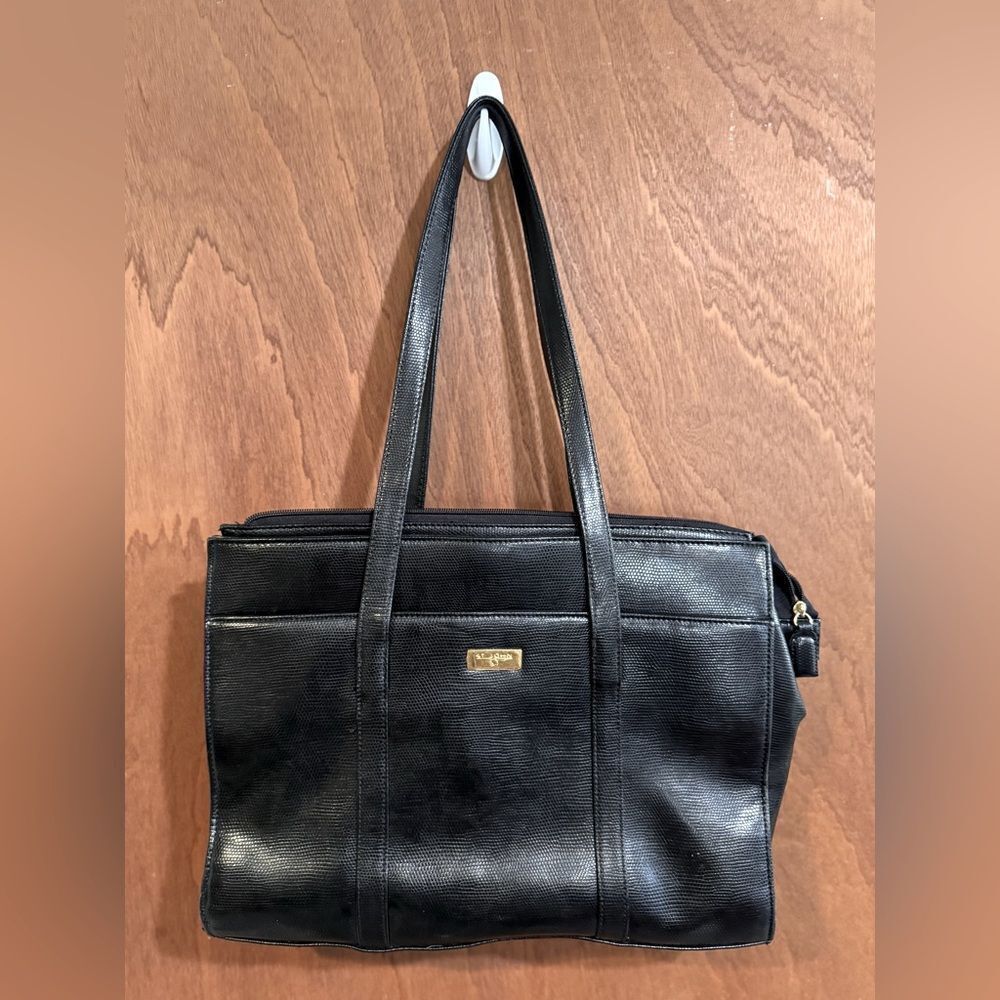 Vintage St. John‎ Black shoulder bag OS
